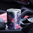 thumbnail image 4 of 30oz Pioneer Flower Tumblers Stainless Steel Tumbler with Lid and Straw,Vacuum Insulated Double Wall Travel Tumbler Cups Mug with Cleaning Brush for Coffee,Tea, 4 of 7