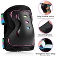thumbnail image 6 of Kids/Youth Knee Pad Elbow Pads Guards Protective Gear Set for Roller Skates Cycling BMX Bike Skateboard Inline Skatings Scooter Riding Sports, 6 of 7