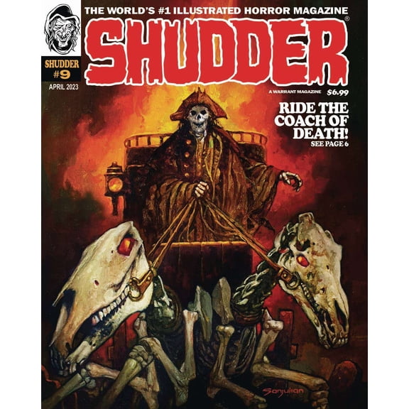 Shudder #9 VF ; Warrant Comic Book