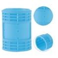 thumbnail image 3 of Unique Bargains 6pcs Convenient Heatless Voluminous Hair Rollers for Women 2.64"x1.73" Blue, 3 of 4