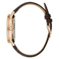 thumbnail image 3 of Bulova Men's Automatic Leather Strap Watch 97A150, 3 of 3