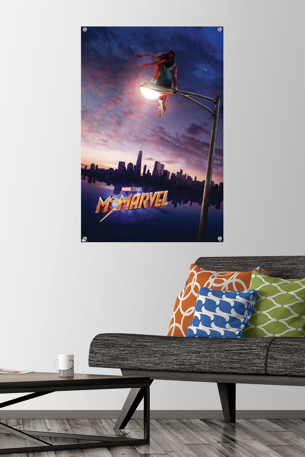 Marvel Ms. Marvel - Teaser One Sheet Wall Poster, 22.375" x 34"
