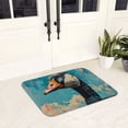 thumbnail image 5 of Non Slip Door Mat, Blue Watercolor Duck Fast Drying Bath Tub Mats, Absorbent Bathroom Rugs Entrance Welcome Mat, Bath MatS for Tub, Floor, Home, Kitchen, Hotel,16x24in, 5 of 7