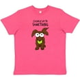 thumbnail image 3 of Inktastic Clearly Up To Something-long haired dachshund Youth T-Shirt, 3 of 5