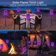 thumbnail image 4 of Lámpara de enchufe solar Carga solar Parpadeo Luz LED Decoración Jardín (4 piezas), 4 of 4