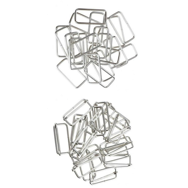 Los Conectores Ajustables De La Correa Del De Las Hebillas 40Pieces Para El DIY Hacen La Fabricación Del Monedero