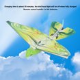 thumbnail image 3 of Flying RC Bird Toy, Bionic Flapping Wings Bird High Simulation USB Charging 100mAh Battery LED  for Outdoor Green,Blue,Pink, 3 of 7