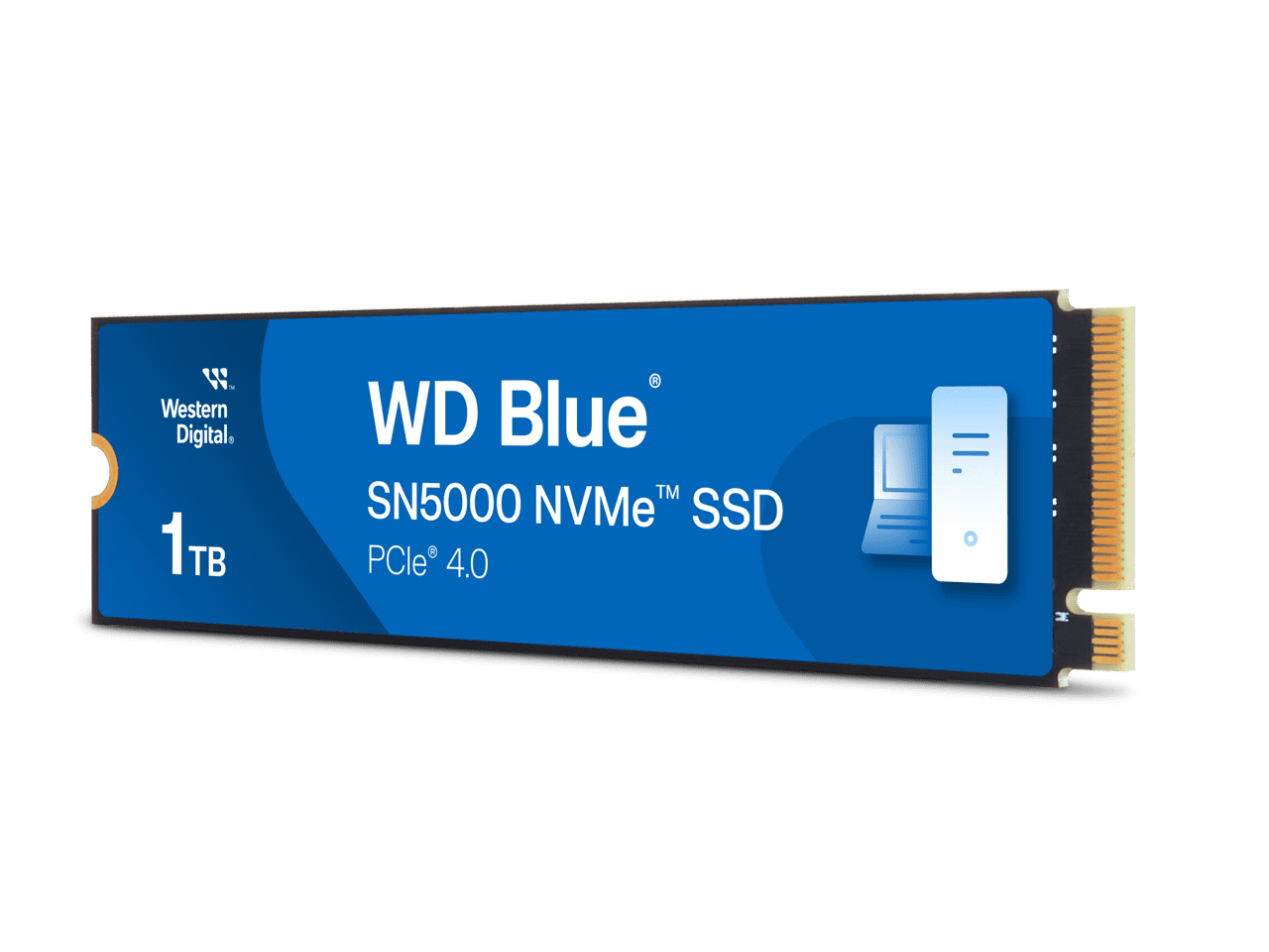 Western Digital 1TB WD Blue SN5000 NVMe SSD, Internal Solid
