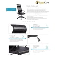 thumbnail image 3 of TygerClaw Executive High Back Bonded Leather Office Chair, 3 of 3