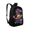 thumbnail image 6 of Uorisanigo Kids Backpack Cosmic Planets Childrens Backpacks 17 inch Lightweight Travel or Sports Bags for School, Travel & Sports Casual Daypack with Zipped Front Pocket, 6 of 6