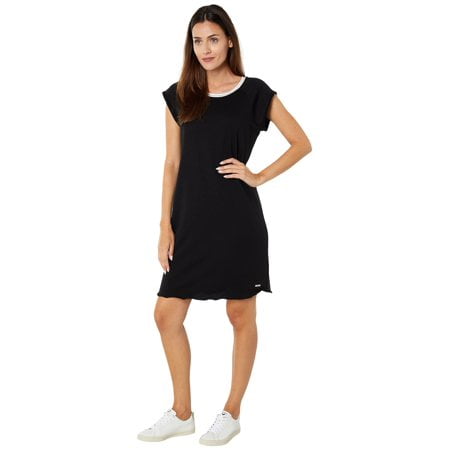 Calvin Klein Logo Tee Dress Black SM (US 4-6)