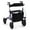 Purple, variant on Giantex All-Terrain Rollator Walker w/ Pneumatic Tires, Foldable Outdoor Walkers, Lightweight Walker for Seniors, Black
