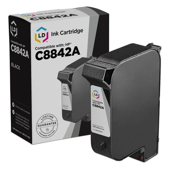 LD Products Compatible Replacement for HP C8842A Versatile Black Ink Cartridge
