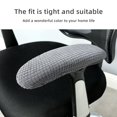 thumbnail image 3 of Office Chair Arm Covers Easy Cleaning Reliable Material Polyester Fiber High-Quality 23~40 Cm, 3 of 5