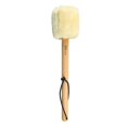 thumbnail image 1 of Maillet de batterie antidérapant pour grosse caisse, baguette de percussion, marteau, baguette musicale en bois avec feutre doux, beige SP 01, 37 cm, 1 of 3