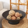 thumbnail image 5 of YANTONG Dried Plant Handmade Decorative Orbs & Vase Filler Decorative Ball with Fishnet Bag, Vase Filler 9" x 8" x 7", Light Brown, 5 of 5