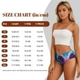 thumbnail image 2 of Womens Underwear Hip-Hop Glasses Gorilla Cuteness No Show Seamless Underwear for Women, Soft Stretch Women's Panties, Hipster Ladies Panties Bikini Underwear Briefs, 2 of 6