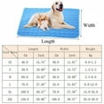 thumbnail image 3 of DualPet Dog Cat Summer Cooling Pad Mat Washable Puppy Big Dog Ice Gel Bed Mattress Cool Mascotas Cushion Blanket, 3 of 10