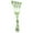 Green, variant on karymi 1 PCS Vines Leaves Tulle Door Window Curtain Drape Panel Sheer Scarf Valances Summer Savings
