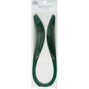 Quilled Creations QC1-1110 0.12 in. Quilling Paper - Forest Green, 50 per Pack