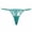 Green, variant on Lace Thongs for Women Breathable Thin Underwear G-String Stretch Bikini Panties Shaping Underwear for Women Green S