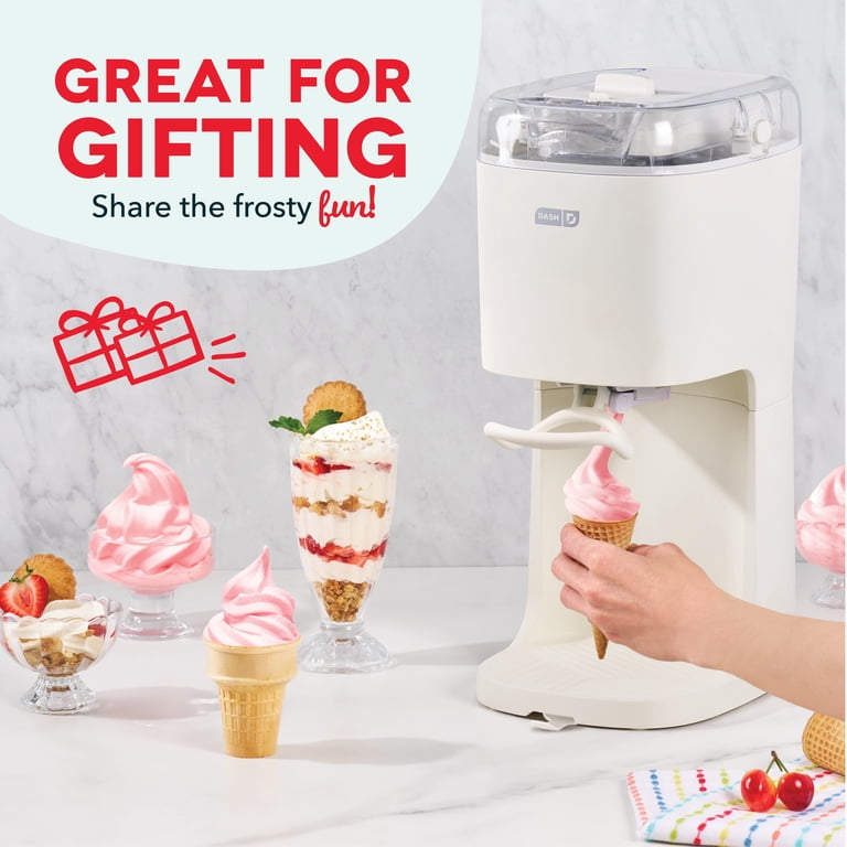 Dash Soft Serve Ice Cream Maker, Cream photo 8