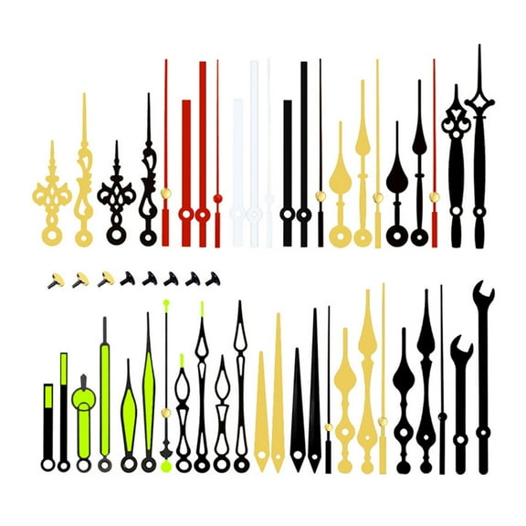 Clock Different DIY Clock Hands Replacement Durable and Easy to Install
