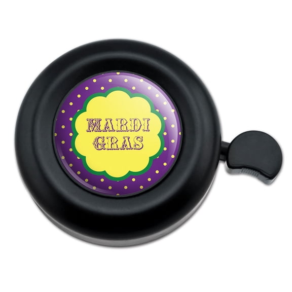 Mardi Gras Celebration New Orleans Bicycle Handlebar Bike Bell