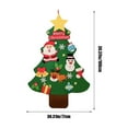 thumbnail image 4 of Twfbrm Baby Toys New Luminous Cloth Christmas Tree Christmas Decorations For Children DIY Cloth Christmas Tree Christmas Toys For Family Children And Friend As Gifts 5-12 Years Boys Girls, 4 of 5