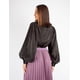 thumbnail image 3 of Blusa satinada manga larga, 3 of 5
