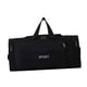 thumbnail image 3 of Bolsa de lona, bolsa deportiva, bolso de hombro, bolsa de transporte portátil, bolsa de equipaje, bolsa de noche para mujeres, deportes, Camping, Negro, 3 of 9