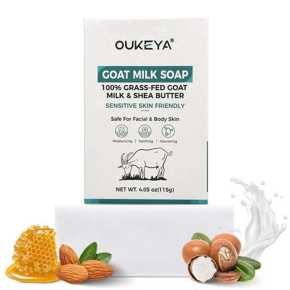 OUKEYA Goat Milk Soap 4.05 oz