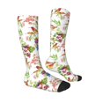 thumbnail image 3 of Balery Birds And Flowers Fun Novelty Socks Men'S Women'S Crew Socks Funny Crazy Novelty Socks Quirky And Cool Socks, 3 of 9