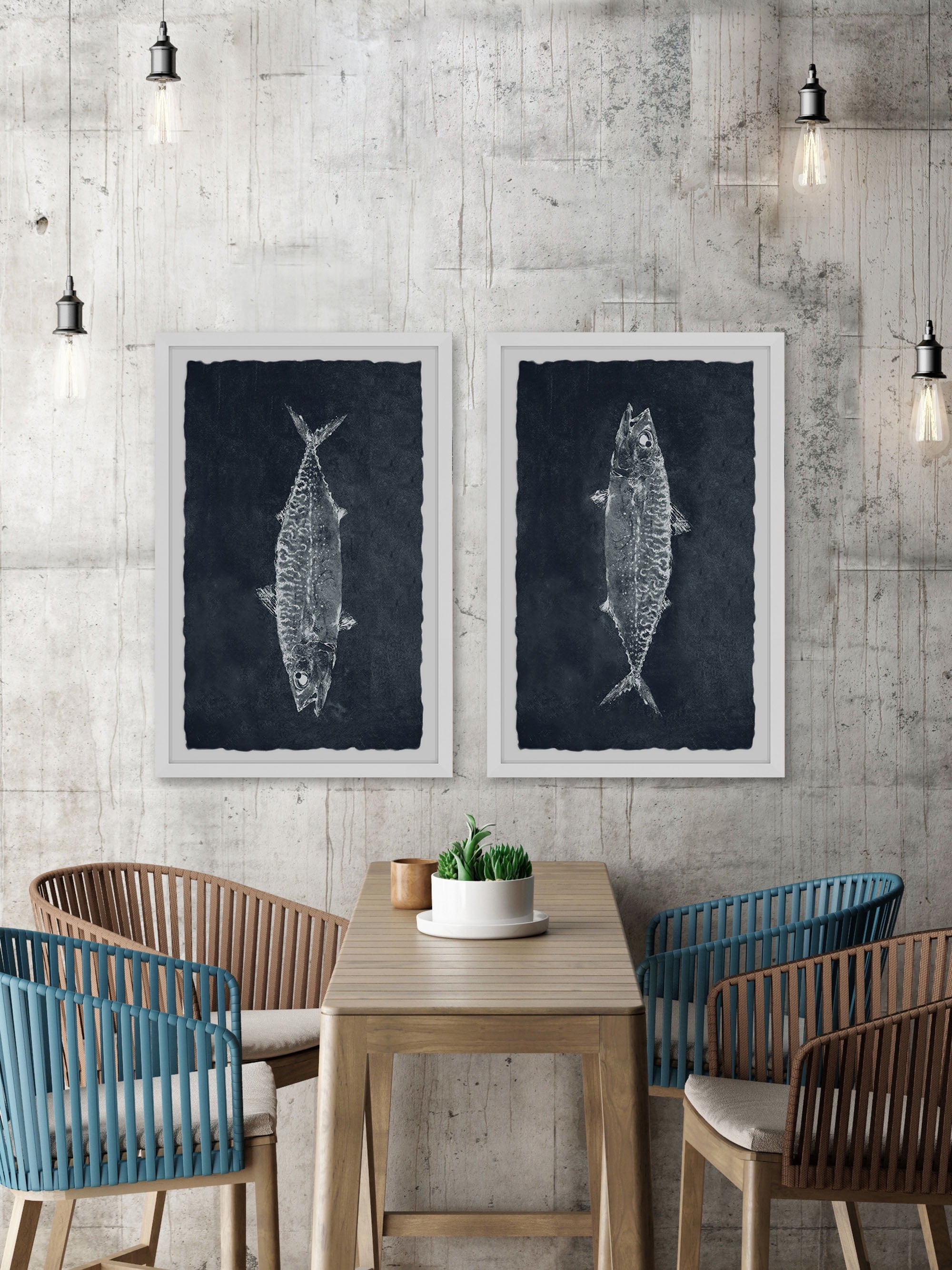 Marmont Hill Contradicting Ways Diptych, Art Prints, 24.00" x 1.50"