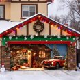 thumbnail image 1 of Garage Banner Holiday Decorations Festive Decoration Polyester Material Weather Resistant Easy Installation Eye Catching Design for Seasonal Celebrations Family Gatherings Outdoor Indoor, 1 of 5