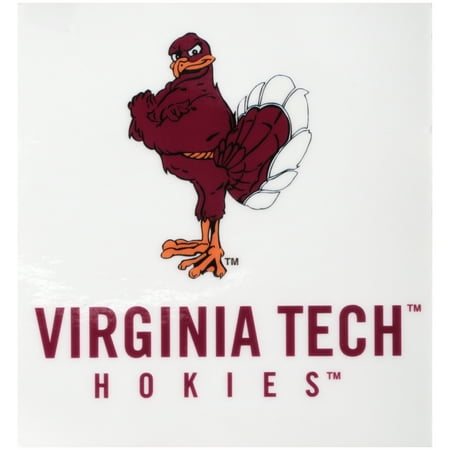 - Tag Express Virginia Tech™ Hokies™ Reusable Static Cling Decal Carded Pack