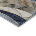 thumbnail image 3 of Addison Rugs Mayfield Premium Machine Washable Transitional Geometric Navy Rectangle Rug, 10' x 14', 3 of 6