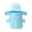 Blue, variant on Unisex Brimmed Sun Hat Beach Balaclava Face Mask Breathable Sun Protection Quick Dry Drawstring Fisherman Hat with Neck Flap for Men and Women Khaki One Size