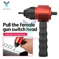 thumbnail image 4 of Electric Rivet Gun Removable Electric M3~M8 Rivet Nut Tool Adapter Insert Nut Pull Riveting Tool for Electric Drill/Hand Wrench B, 4 of 5