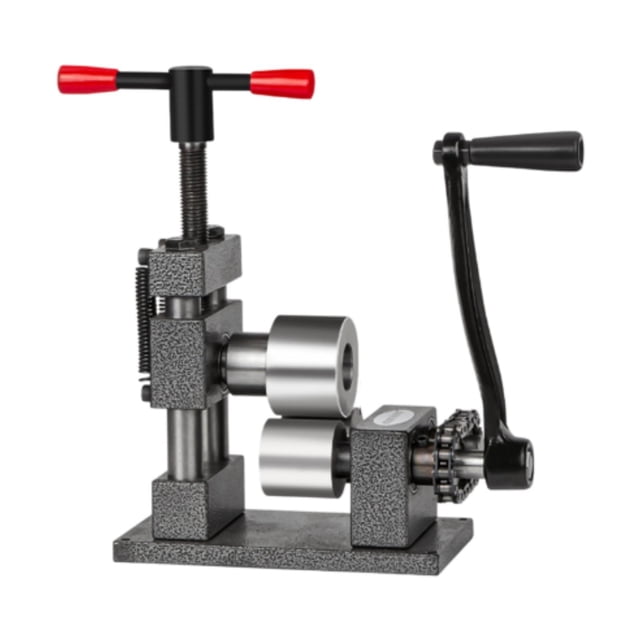 Herramienta de joyería de máquina de molinos rodantes Máquina de flexión de joyas multifuncionales Eje de acero plateado