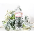 thumbnail image 4 of Darling Souvenir Pink Confetti WaterBottleLabels For Wedding Self Adhesive Party Collection Ideal For Wedding Anniversary, Celebrations- Pack Of 32, 4 of 6
