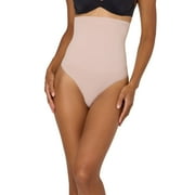 Maidenform® Women's Tummy Control Seamless High-Waist Thong Shapewear DMS835 Color: Evening Blush Size: SMALL