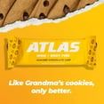 Atlas Protein Bar 20g Protein 1g Sugar Clean Ingredients Gluten Free Almond Chocolate Chip