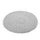 thumbnail image 5 of Kearding Soporte para sartén, posavasos para té, almohadilla caliente, suministros de cocina, alfombrilla resistente al calor, accesorios de Raya gris/blanca Около 24 см 2Conjunto, 5 of 6