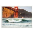 thumbnail image 1 of Stupell Industries Golden Gate Surfers California Coastal Sports Photography Unframed Art Print Wall Art, 10x15, by Dave Gordon, 1 of 5