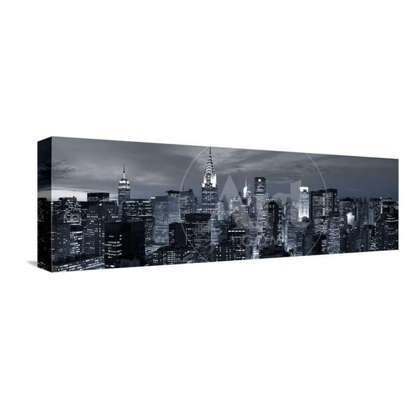 Midtown Skyline with Chrysler Building and Empire State Building, Manhattan, New York City, USA, Scenic Stretched Canvas Wall Art by Jon Arnold Sold by Art.Com