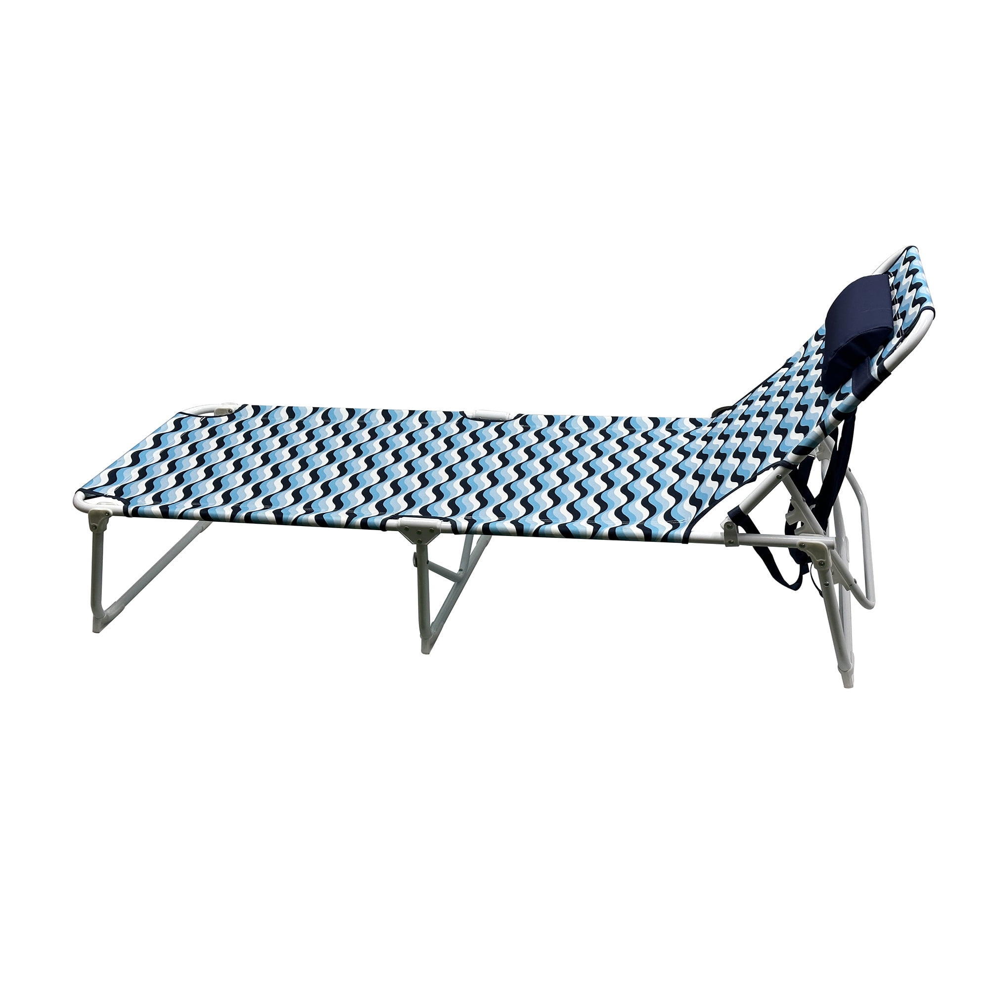 Mainstays Oversize Backpack Fabric Lounger, Blue Wave