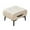 white, variant on Mornei Foot Rest Suede Footstool Seat Chair Non Skid Creative Foot Stool Ottoman Stool white