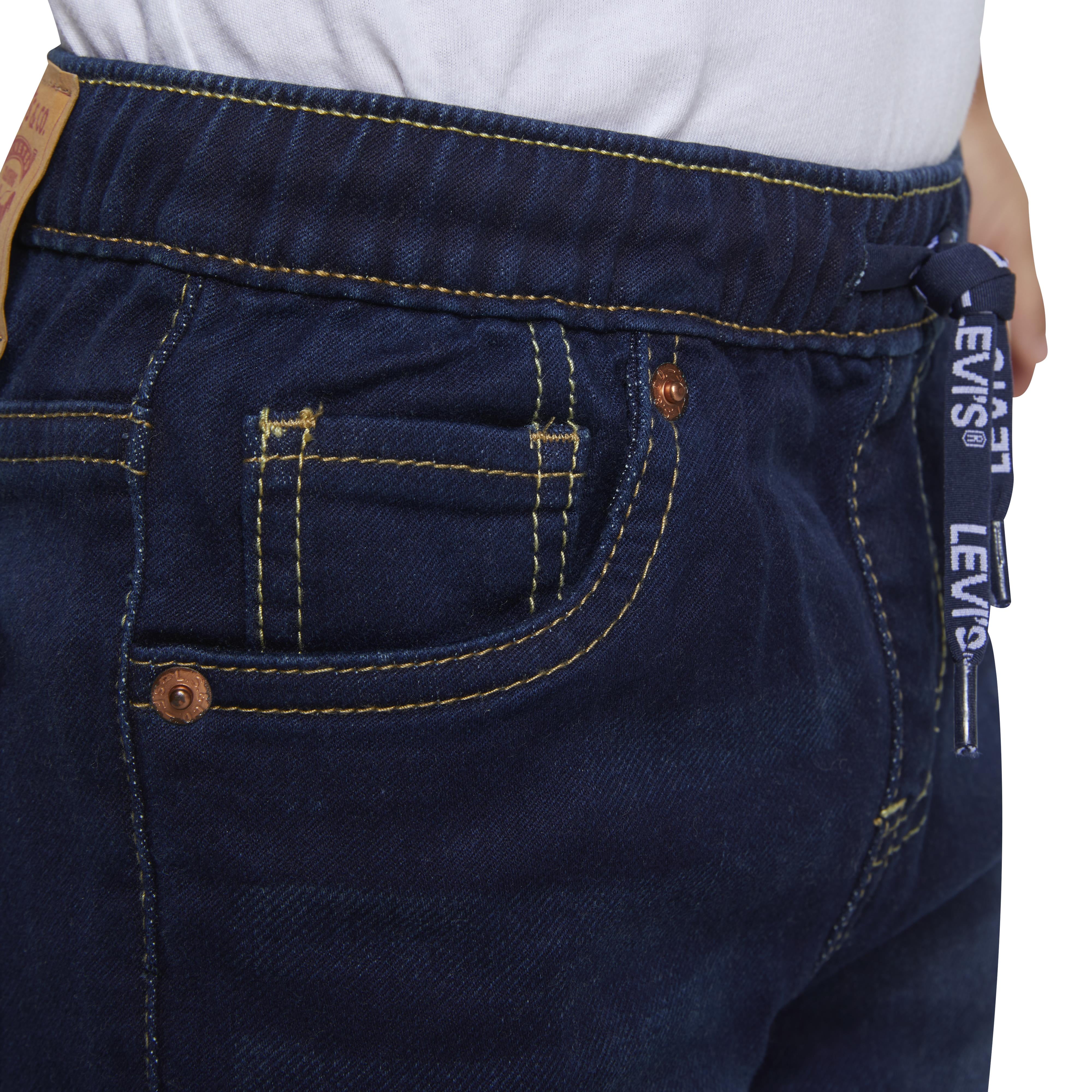 Levi's Boy's 510 Skinny Pull On Jeans, Eco-Friendly Stretch Denim, Sizes 5