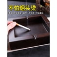 thumbnail image 5 of Cenicero grande de madera de ébano con tapa, tendencia de personalidad creativa, sala de estar retro china, personalización del hogar, 5 of 5
